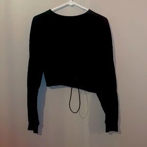 forever 21 cinched crop top